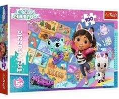 TREFL GABBY´S DOLLHOUSE dėlionė 100 det.