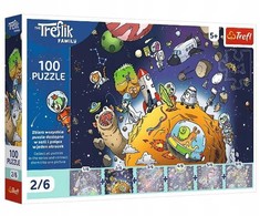 Dėlionė 100 UFT Treflik w kosmosie 16542