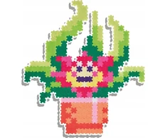 Dėlionė Qelements Puzzle 750 Pixelki Jixelz U¶miechnięte kaktusy