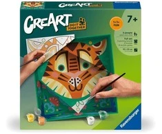 Dėlionė Ravensburger Tapyba pagal numerius CreArt Do it together Liūtas