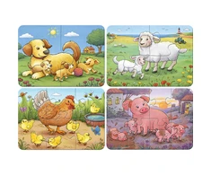 Ravensburger Dėlionė 20 vnt. - Ūkio gyvūnai