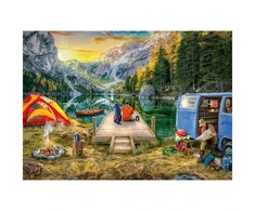 Ravensburger Dėlionė 1000 vnt. - Kempingas