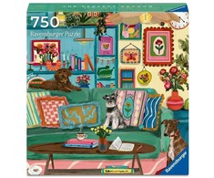 Dėlionė 2D Ravensburger Art&amp;Soul laimingos vietos 750 detalių
