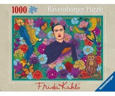 Dėlionė Ravensburger - Frida Kahlo’s Paradise: Parrot, Monkey and Blooms (12001475)