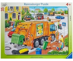 Ravensburger Dėlionė 35 vnt. - Šiukšlių rinkimas