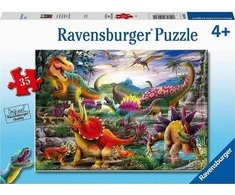 Ravensburger Dėlionė 35 vnt. -  Dinozaurai
