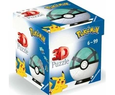 Ravensburger 3D Dėlionė 54 vnt. - Pokemon kamuolys