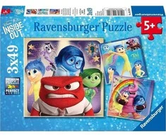 Ravensburger Dėlionė 3x49 vnt. - Inside Out