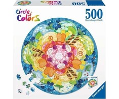 Ravensburger Apvali dėlionė 500 vnt. - Ledai