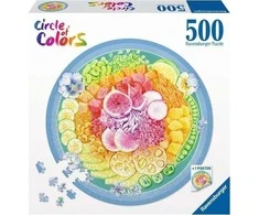 Ravensburger Dėlionė 500 vnt. - Maisto dubenėlis
