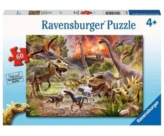 Ravensburger Dėlionė 60 vnt. - Dinozaurai