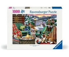 Ravensburger Dėlionė 1000 vnt. - Jauki žiema