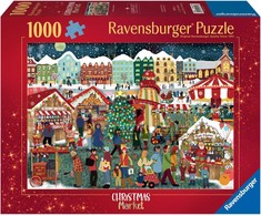 Ravensburger Dėlionė 1000 vnt. - Kalėdų mugė