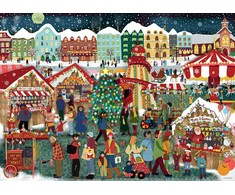 Ravensburger Dėlionė 1000 vnt. - Kalėdų mugė