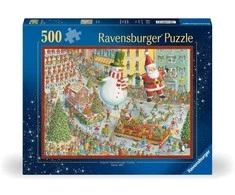 Ravensburger Dėlionė 500 vnt. - Štai ir ateina Kalėdos!