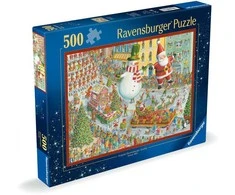 Ravensburger Dėlionė 500 vnt. - Štai ir ateina Kalėdos!