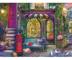 Ravensburger Dėlionė 1500 vnt. - Šokolado parduotuvė
