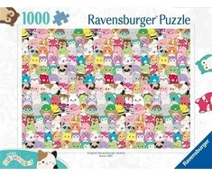 Dėlionė „Ravensburger“ – galvosūkis „Squishmallows“, 1000p (12000746)