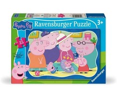 RAVENSBURGER vaikiška dėlionė Peppa Pig, 35 det., 12004185