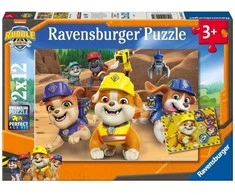 Ravensburger Dėlionė 2x12 vnt. - Šunyčiai patruliai