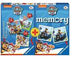 Dėlionė Ravensburger Ravensburger Paw Patrol Multiple - 3 galvosūkiai ir