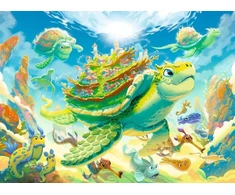 Ravensburger Dėlionė 200 vnt. - Stebuklingas povandeninis pasaulis