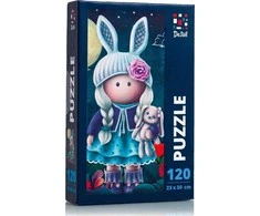 Dėlionė Roter Kafer galvosūkis 120 vienetų Rabbit DT100-01