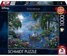 Schmidt Dėlionė 1000 vnt. - Thomas Kinkade: Undinėlė ir princas Erikas