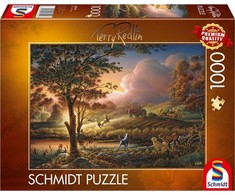 Schmidt Spiele Dėlionė 1000 PQ Terry Redlin Harvest in the Sunshine