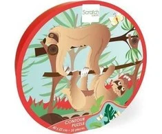 Dėlionė Scratch Scratch, Lazy Contour Puzzle 35 Elem.
