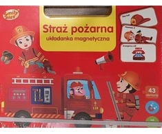 SMILY PLAY SP84505 ugniagesių magnetinės dėlionės