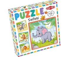 Dėlionė Tactic Taktika Mano pirmasis galvosūkis: Safari 4x6 gabaliukai