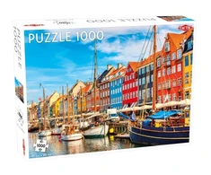 Tactic Dėlionė 1000 vnt. - Nyhavn, Kopenhaga