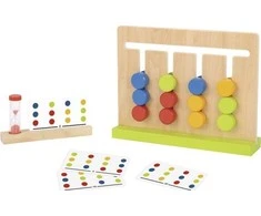 Tooky Toys Medinis loginis žaidimas TOOKY TOY 18vnt