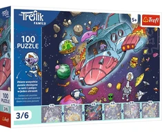 Trefl Dėlionė 100 UFT Gondu w rakiecie 16543