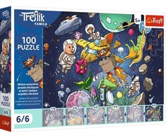 Trefl Dėlionė 100 UFT Įeikite į kosmosą 16546