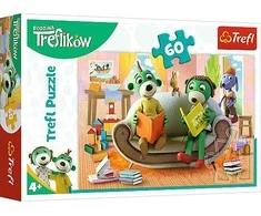 Trefl Dėlionė 60 vnt. - Treflikai: Skaitymas kartu