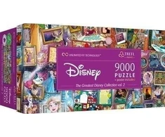 Dėlionė 9000 detalių Disney herojai Trefl