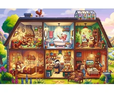 Dėlionė Trefl Puzzle maxi 24 Futrzaste historie 14384