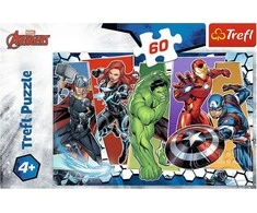 Trefl Dėlionė 60 vnt. - Keršytojai (The Avengers)