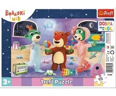 Trefl dėlionė 15 vnt. - Laikas miegoti - Labanakt...