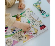Dėlionė Trefl Puzzle vidutinio dydžio medinė - Mickey &amp; Friends TREFL