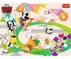 Dėlionė Trefl Puzzle vidutinio dydžio medinė - Mickey &amp; Friends TREFL