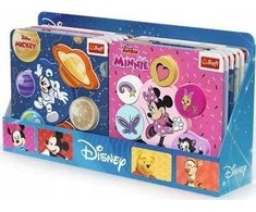 Dėlionė Dėlionių rinkinys Disney 12 medinių detalių Trefl