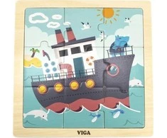 Viga Dėlionė 9 vnt. - Laivas