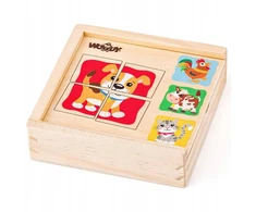Dėlionė WOODYLAND Minipuzz.Zwierzštka drew.pud.93048 30487