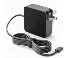 Nešiojamojo kompiuterio maitinimo adapteris Dell 60 W, (60W USB-C GaN Ultra Slim AC)