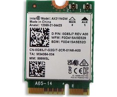 Pagrindinė plokštė Dell CRD,WRLES,M.2,INTEL,AX211,WW