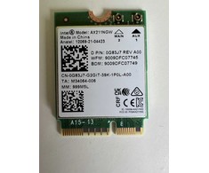 Pagrindinė plokštė Dell belaidis adapteris M.2 Intel AX211 WW