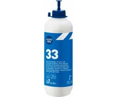 Drėgmei atsparūs medienos klijai KIILTO 33, medžiui, popieriui, kartonui klijuoti, 750 ml
